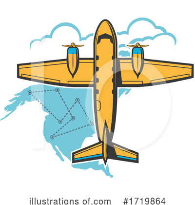 Royalty-Free (RF) Aviation Clipart Illustration by Vector Tradition SM - Stock Sample #1719864