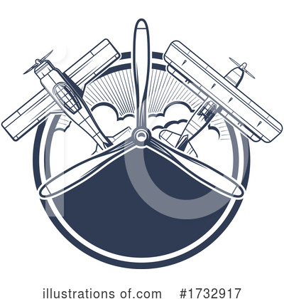 Royalty-Free (RF) Aviation Clipart Illustration by Vector Tradition SM - Stock Sample #1732917