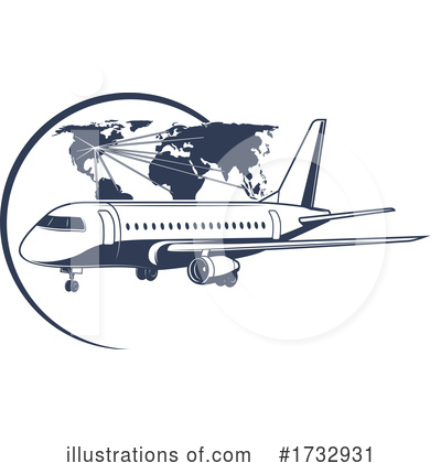 Royalty-Free (RF) Aviation Clipart Illustration by Vector Tradition SM - Stock Sample #1732931