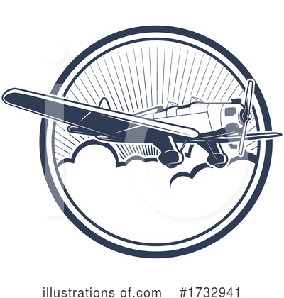 Royalty-Free (RF) Aviation Clipart Illustration by Vector Tradition SM - Stock Sample #1732941