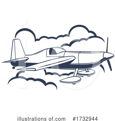 Royalty-Free (RF) Aviation Clipart Illustration by Vector Tradition SM - Stock Sample #1732944