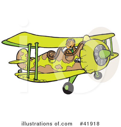 Plane Clipart #41918 by Snowy