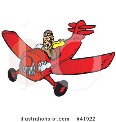 Royalty-Free (RF) Aviation Clipart Illustration by Snowy - Stock Sample #41922