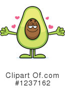 Avocado Clipart #1237162 by Cory Thoman