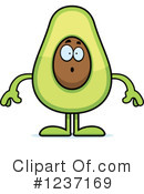 Avocado Clipart #1237169 by Cory Thoman
