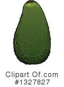Avocado Clipart #1327827 by Vector Tradition SM