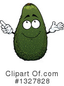 Avocado Clipart #1327828 by Vector Tradition SM