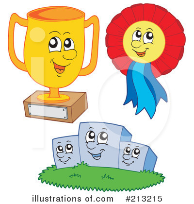 Royalty-Free (RF) Award Clipart Illustration by visekart - Stock Sample #213215