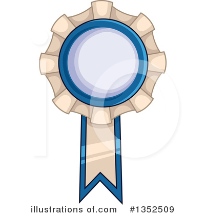 Royalty-Free (RF) Award Ribbon Clipart Illustration by BNP Design Studio - Stock Sample #1352509