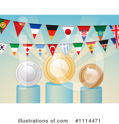 Royalty-Free (RF) Awards Clipart Illustration by elaineitalia - Stock Sample #1114471