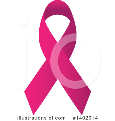 Pink Ribbon Clipart #1402914 by ColorMagic