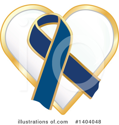 Royalty-Free (RF) Awareness Ribbon Clipart Illustration by inkgraphics - Stock Sample #1404048