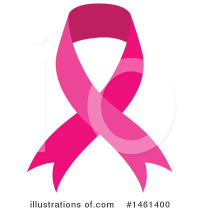 Pink Ribbon Clipart #1461400 by Cherie Reve