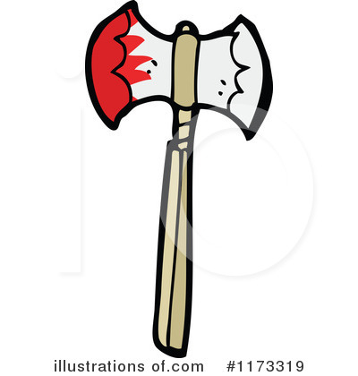 Royalty-Free (RF) Axe Clipart Illustration by lineartestpilot - Stock Sample #1173319
