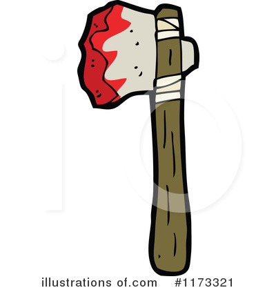 Royalty-Free (RF) Axe Clipart Illustration by lineartestpilot - Stock Sample #1173321