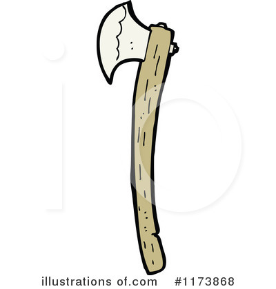 Royalty-Free (RF) Axe Clipart Illustration by lineartestpilot - Stock Sample #1173868