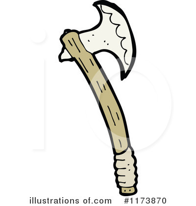 Royalty-Free (RF) Axe Clipart Illustration by lineartestpilot - Stock Sample #1173870