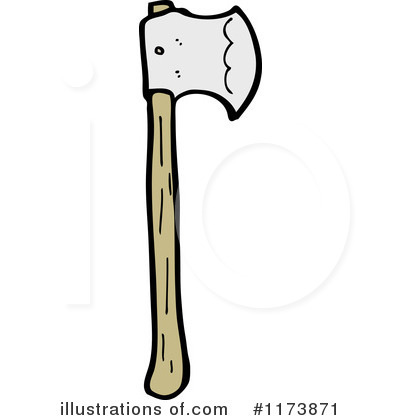 Royalty-Free (RF) Axe Clipart Illustration by lineartestpilot - Stock Sample #1173871