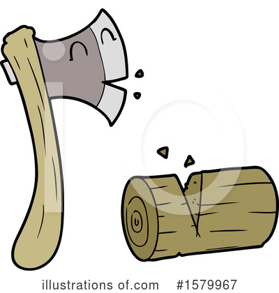 Chopping Wood Clipart #1579967 by lineartestpilot