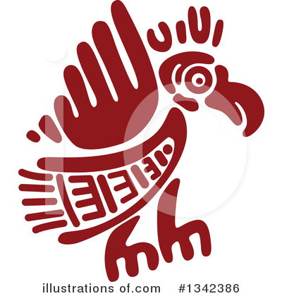 Royalty-Free (RF) Aztec Clipart Illustration by Vector Tradition SM - Stock Sample #1342386