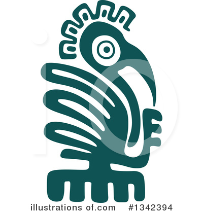 Royalty-Free (RF) Aztec Clipart Illustration by Vector Tradition SM - Stock Sample #1342394