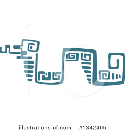 Royalty-Free (RF) Aztec Clipart Illustration by Vector Tradition SM - Stock Sample #1342405