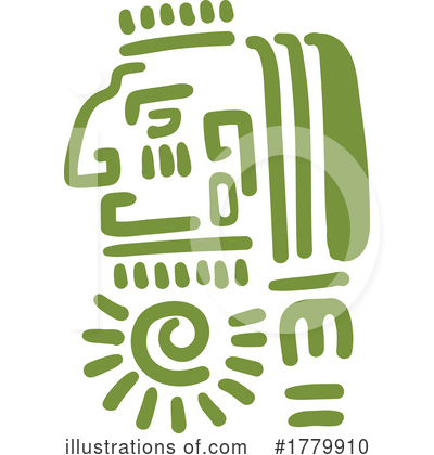Royalty-Free (RF) Aztec Clipart Illustration by Vector Tradition SM - Stock Sample #1779910