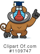 Baboon Clipart #1109747 by Cory Thoman