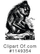 Baboon Clipart #1149354 by Prawny Vintage