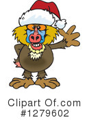 Baboon Clipart #1279602 by Dennis Holmes Designs