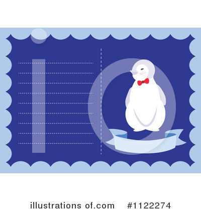 Penguin Clipart #1122274 by Cherie Reve