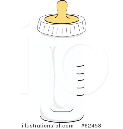 Royalty-Free (RF) Baby Bottle Clipart Illustration by Pams Clipart - Stock Sample #62453
