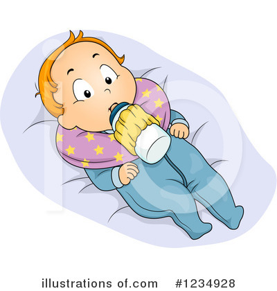 Royalty-Free (RF) Baby Boy Clipart Illustration by BNP Design Studio - Stock Sample #1234928