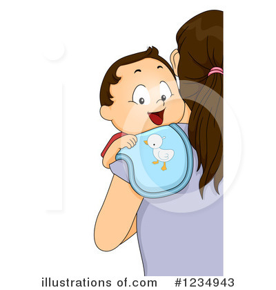 Royalty-Free (RF) Baby Boy Clipart Illustration by BNP Design Studio - Stock Sample #1234943
