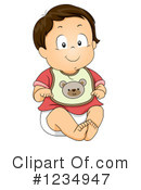 Baby Boy Clipart #1234947 by BNP Design Studio