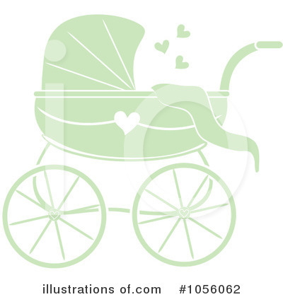 Baby Carriage Clipart #1056062 by Pams Clipart