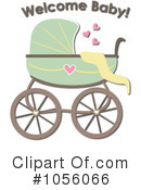 Baby Carriage Clipart #1056066 by Pams Clipart