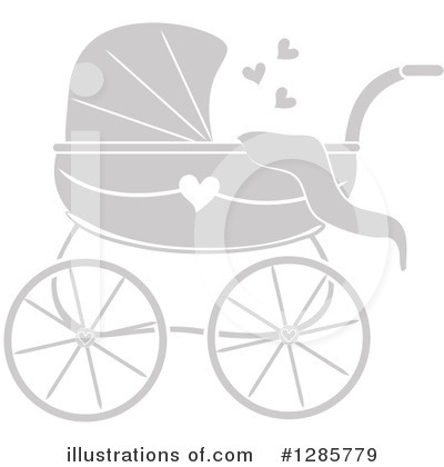 Baby Carriage Clipart #1285779 by Pams Clipart