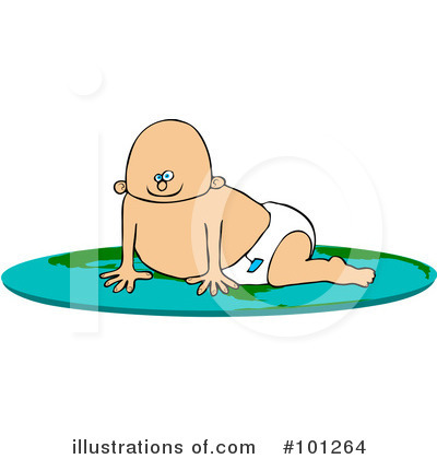 Royalty-Free (RF) Baby Clipart Illustration by djart - Stock Sample #101264