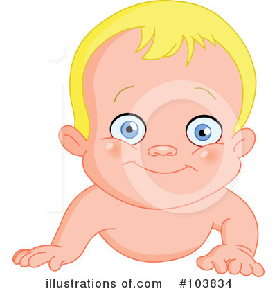 Royalty-Free (RF) Baby Clipart Illustration by yayayoyo - Stock Sample #103834