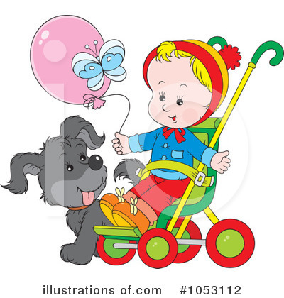 Royalty-Free (RF) Baby Clipart Illustration by Alex Bannykh - Stock Sample #1053112