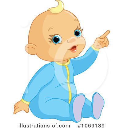 Royalty-Free (RF) Baby Clipart Illustration by Pushkin - Stock Sample #1069139