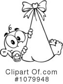 Baby Clipart #1079948 by Hit Toon