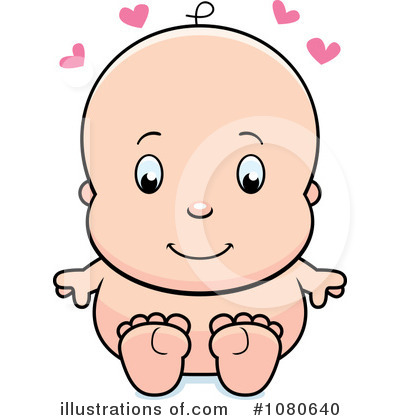 Royalty-Free (RF) Baby Clipart Illustration by Cory Thoman - Stock Sample #1080640