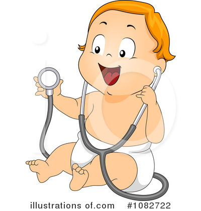 Royalty-Free (RF) Baby Clipart Illustration by BNP Design Studio - Stock Sample #1082722