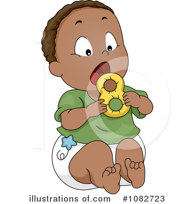 Royalty-Free (RF) Baby Clipart Illustration by BNP Design Studio - Stock Sample #1082723