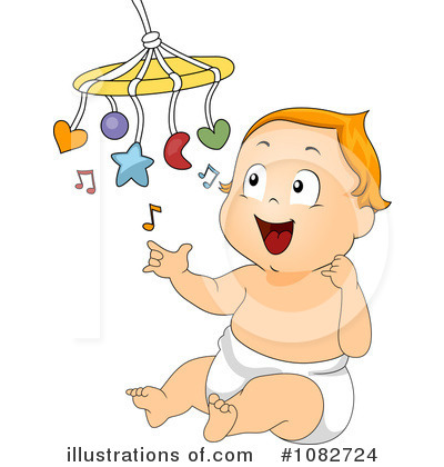 Royalty-Free (RF) Baby Clipart Illustration by BNP Design Studio - Stock Sample #1082724