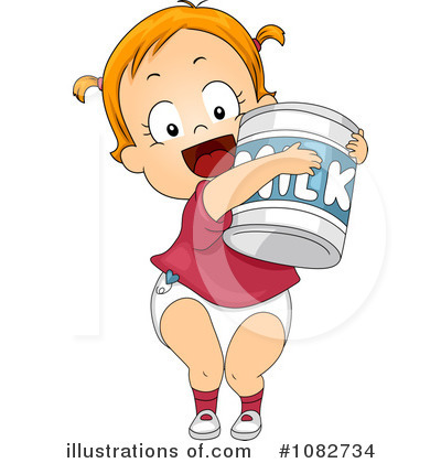 Royalty-Free (RF) Baby Clipart Illustration by BNP Design Studio - Stock Sample #1082734