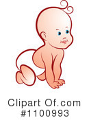 Baby Clipart #1100993 by Lal Perera