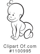 Baby Clipart #1100995 by Lal Perera